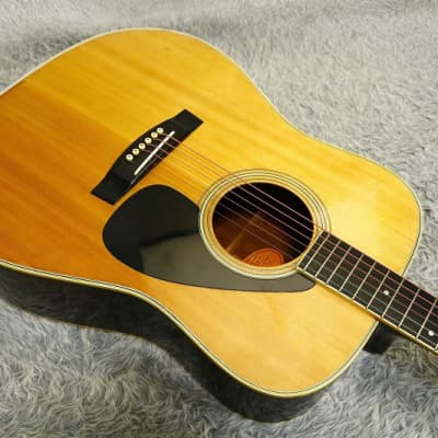Vintage 1980's made YAMAHA FG-201B Orange Label Acoustic