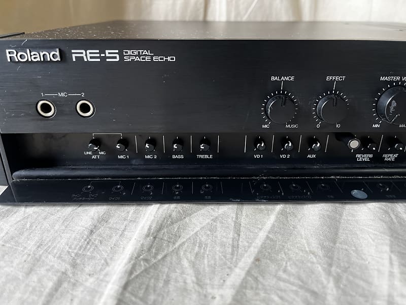 Roland DIGITAL SPACE ECHO RE-5 vintage rack | Reverb