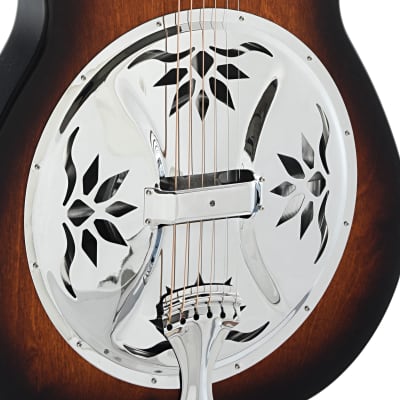 Beard Copper Mountain Resonator Guitar & Gigbag, Roundneck image 5