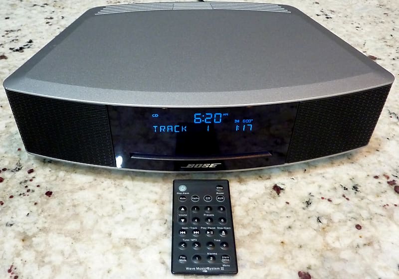 Bose Wave Music System IV with CD Player and Alarm Clock 