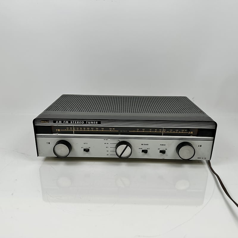 Vintage Trio Tube Tuner 1959 AM/FM Stereo Japan Early Kenwood AF-220  			