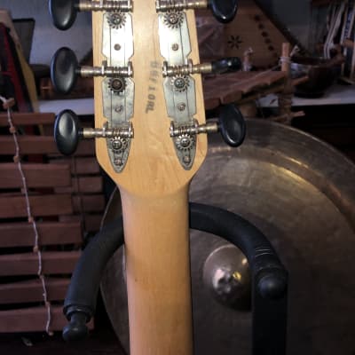Handmade Roasting Pan Electric Guitar - Painted Silver Matte image 6