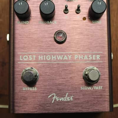 Fender Lost Highway Phaser Guitar Effects Pedal image 1