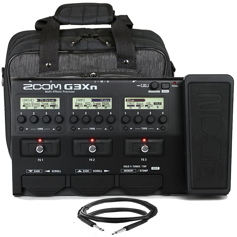 Zoom G3Xn Multi-Effects Processor with Built In Expression Pedal +