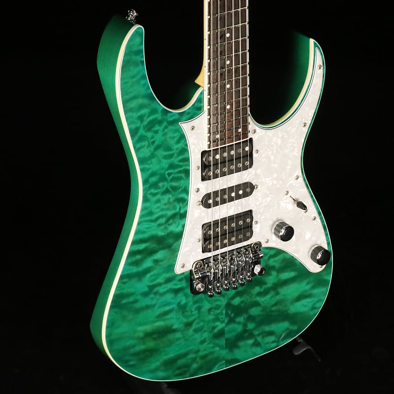 IBANEZ RG2750QV Prestige Transparent Aqua Blue (07/28)