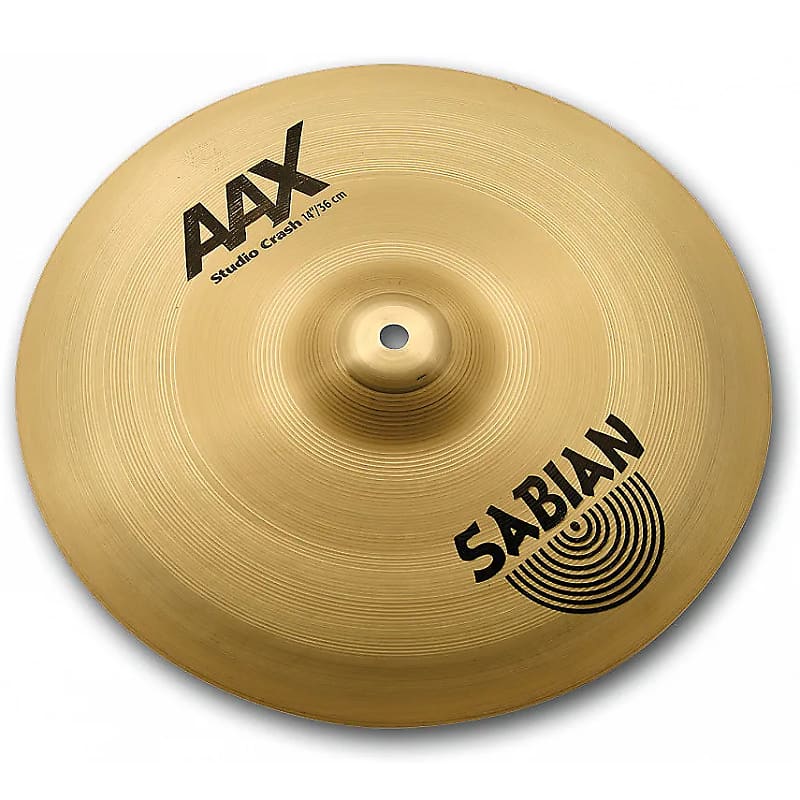 Sabian 14" AAX Studio Crash Cymbal 2002 - 2018 image 1