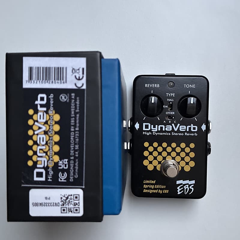 EBS DynaVerb Studio Edition Bass Reverb | Reverb