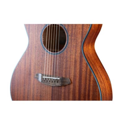 Breedlove Discovery S Concert Body EcoTonewood African Mahogany Top 6-String Acoustic Guitar with Slim Neck (Right-Handed, Natural Satin) image 7