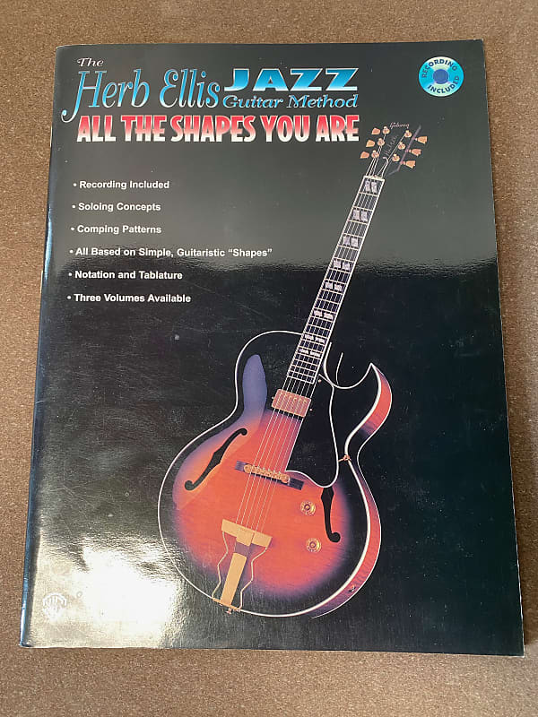 Herb Ellis Jazz Guitar Method All The Shapes You Are with Reverb