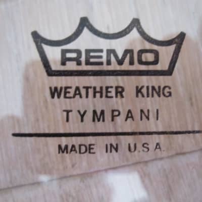 10" Remo Tympani Head, Clear - NOS image 2
