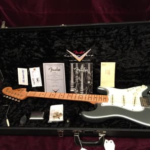Fender Custom Shop Limited Edition 1966 Stratocaster in Firemist Silver 1 of 200 image 10