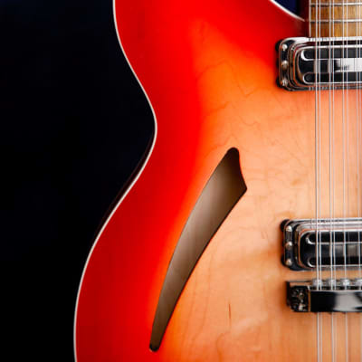 Rickenbacker 360/12c63 Vintage Reissue Fireglo 12-String Electric Guitar image 7