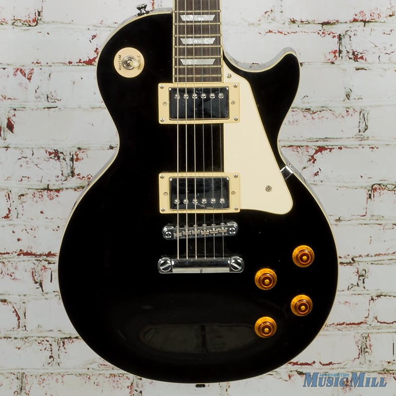 2006 Epiphone Les Paul Standard Electric Guitar Black (USED)
