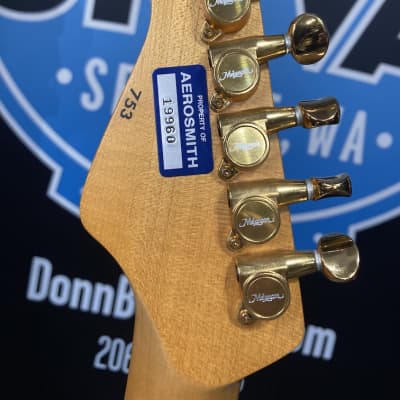 Melancon Brad Whitford’s Aerosmith, Telecaster Cajun Gentleman, Authenticated! (#123) 2003 White image 5