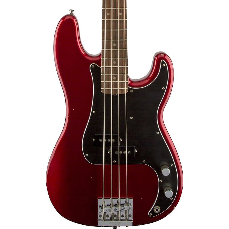 Fender Nate Mendel P Bass - Rosewood Fingerboard, Candy Apple Red image 1