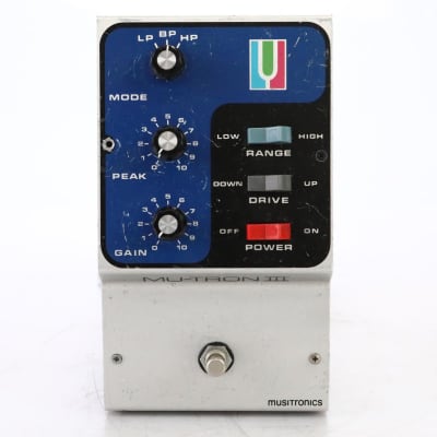 Vintage Musitronics Mu-Tron III Envelope Filter Pedal w