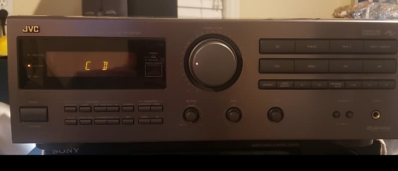 JVC Vintage JVC RX-515V DIGITAL SURROUND RECEIVER 90s  			