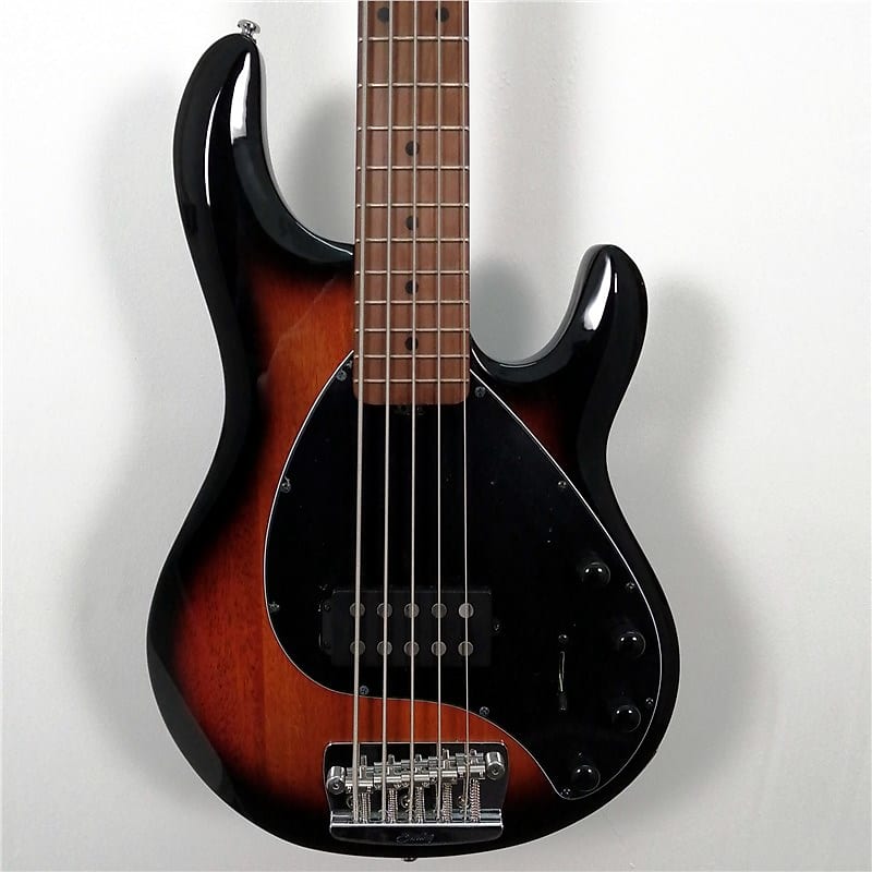 Sterling RAY35 StingRay 5 Bass 5String Vintage Sunburst Reverb