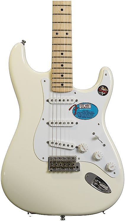 Fender Jimmie Vaughan Tex-Mex Stratocaster - Olympic White with Maple Fingerboard image 1