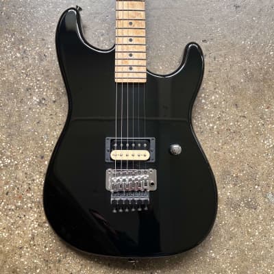 Wayne Charvel Rock Legend 2002 - Black with Matching Headstock for sale