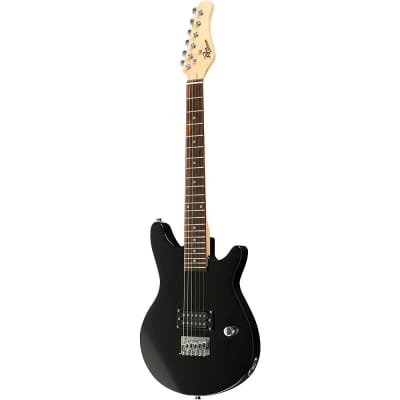 Rogue Rocketeer RR50 7/8 Scale Electric Guitar Black image 3