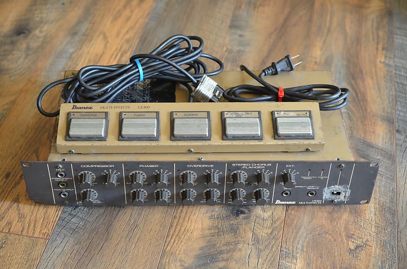 Ibanez UE400 Multi Effects Vintage Rack Comp Phaser OD Reverb