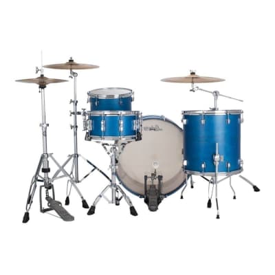 Ludwig Neusonic Pro Beat 3pc Drum Set Satin Royal Blue image 3