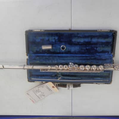 F A Reynolds Flute Vintage 1952 Fresh Overhaul w/Original Hard Case image 2