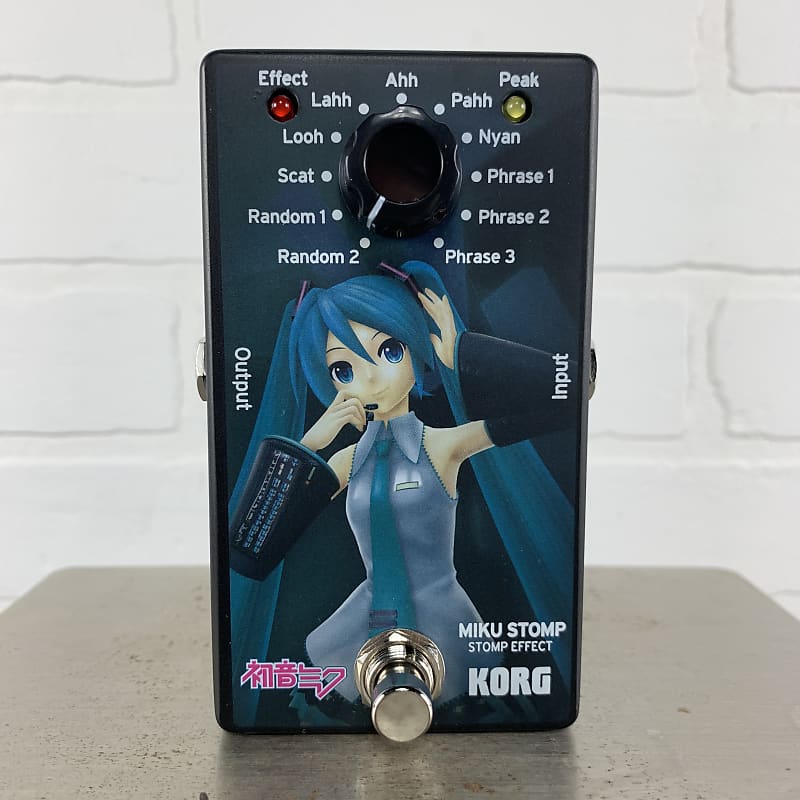 Korg Miku Stomp Guitar Effects Pedal w/ Box | Reverb