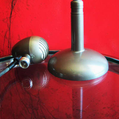 Vintage 1940's RCA MI-12010 dynamic microphone High Z w original cable & RCA stand WORKING image 7