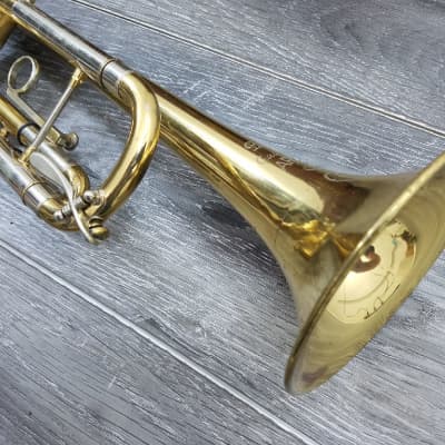 Vintage Buescher Aristocrat Bb Trumpet with Original Case
