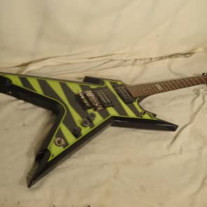 Dean Dimebag Razorback Slime Bumblebee Yellow/Black | Reverb
