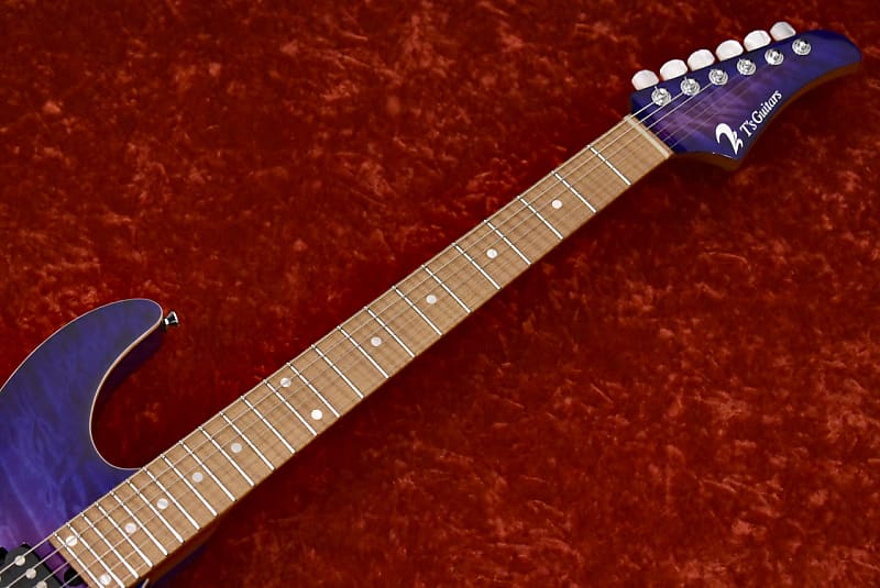 ギター T's guitars DST-Pro 24 Quilt Purple DST-Pro 24 Quilt -Purple Burst- | 【クロサワ楽器店オンライン