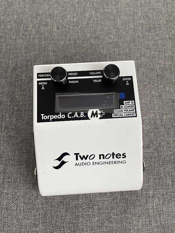 Two Notes Torpedo C.A.B. M Speaker Simulator / Amp DI 2019 - White image 1