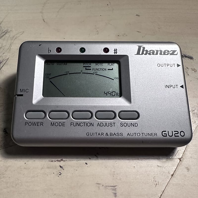 Ibanez GU20 mid-90s - silver | Reverb