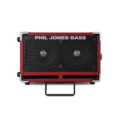 PJB Phil Jones Bass Bass CUB II (BG-110) Bass Guitar Amp Combo, 2x5, Red image 1
