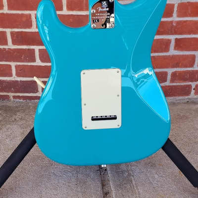 Fender American Professional II Stratocaster with Maple Fretboar Miami Blue image 5