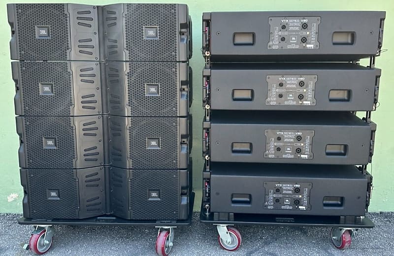 Line Array Speakers Jbl V20 Price JBL VTX-V20 Line Array (LOT OF