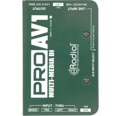 Radial ProAVI Single Channel Direct Box image 1