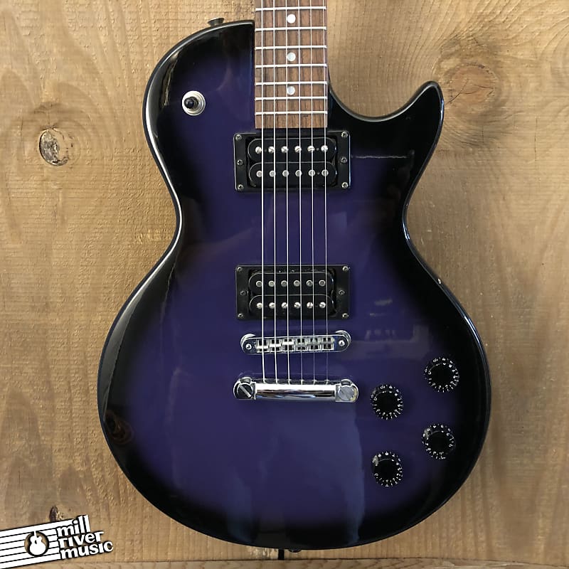 Burny LG-480  LP Special Junior Copy Singlecut Electric Guitar Purple Burst 2000s image 1