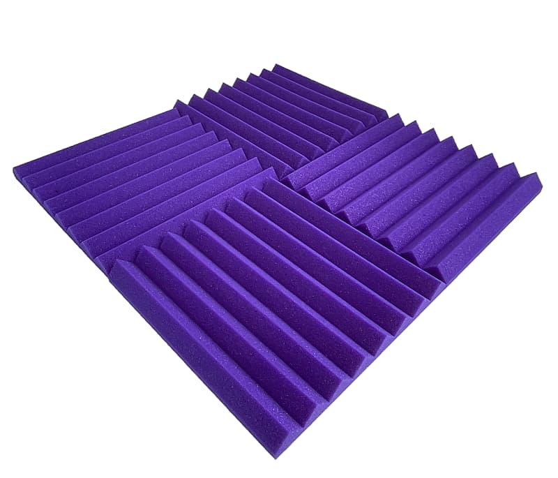 24x Pro-coustix Echostop high density acoustic foam tiles | Reverb