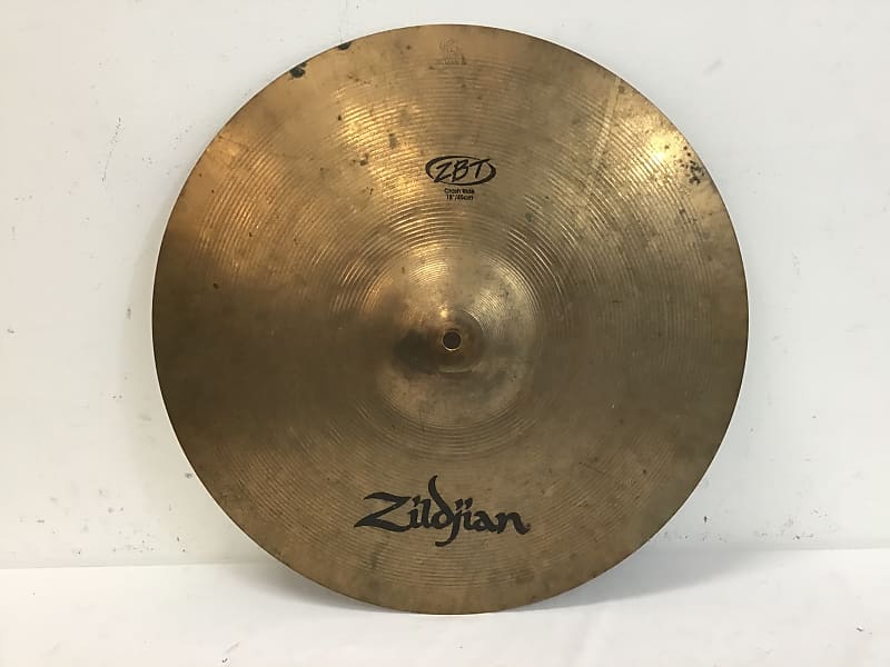 Zildjian 18" ZBT Crash Ride Cymbal 1998 - 2004 image 1
