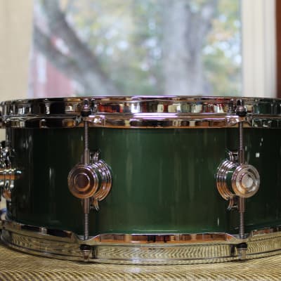 George Way Aristocrat Studio Snare Drum - Kaddy Green image 3