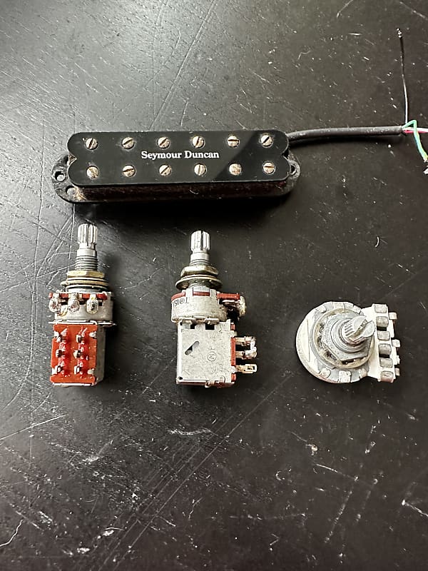 Vintage Seymour Duncan 1BC Mini Humbucker and Push & Pull Reverb