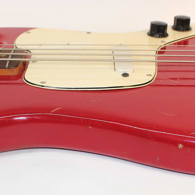 Fender Musicmaster Bass • 1973 • Dakota Red • Very Good Cond image 7
