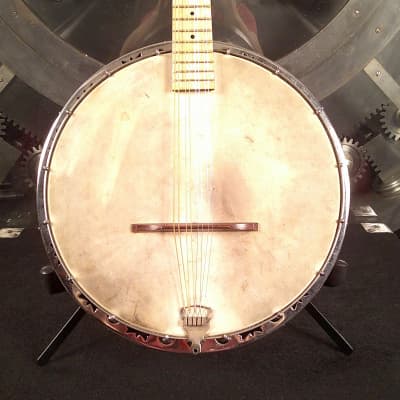Harmony Banjo Mandolin 1930s w/ Original Chipboard Case image 4