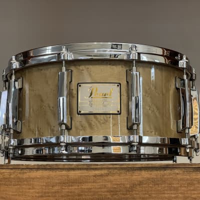 Pearl Custom Z Birdseye Maple 6.5x14 Snare Drum CZX | Reverb