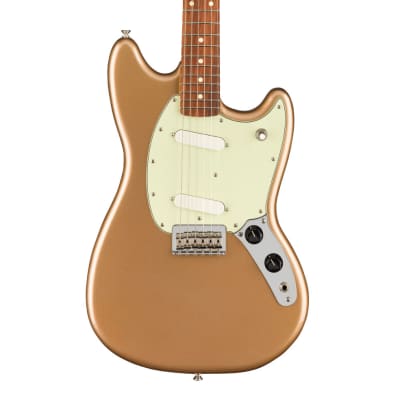 Used Fender Player Mustang - Firemist Gold w/ Pau Ferro FB image 3