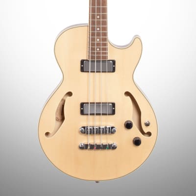 Ibanez AGB200 Artcore Semi-Hollow Electric Bass, Natural for sale