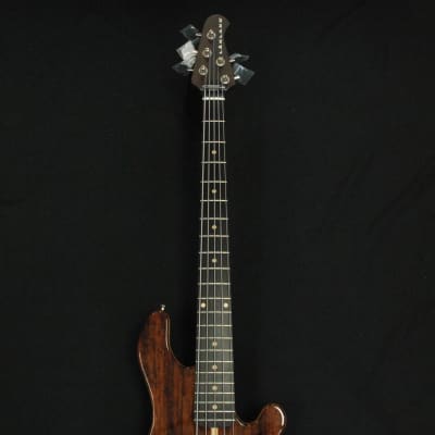 Lakland 55-94 Custom Deluxe Walnut Burl 5 String Bass Wenge Neck (Rare) image 3